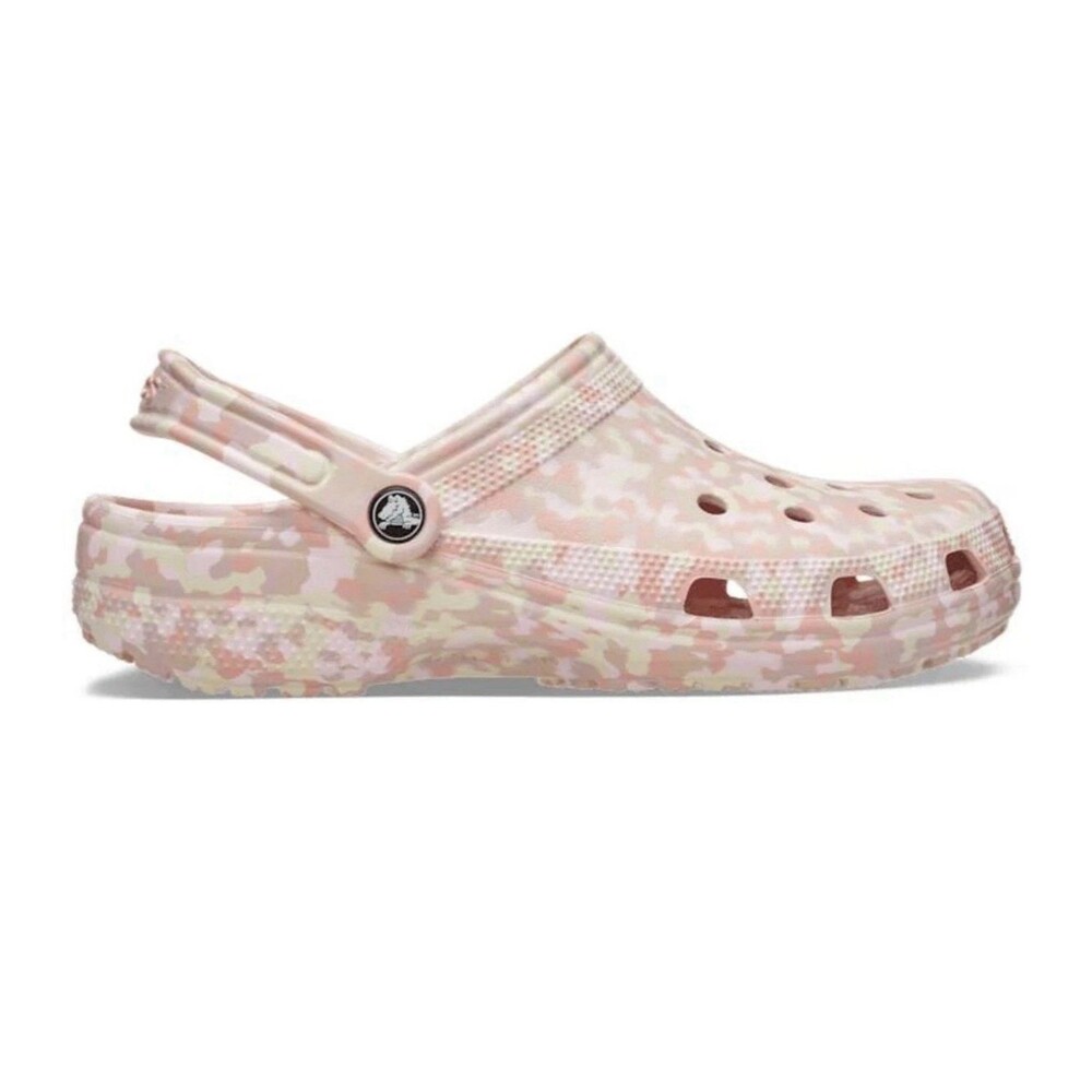 Crocs Classic Confetti Clog Men's Pink Camouflage Size 13 212462-7AJ